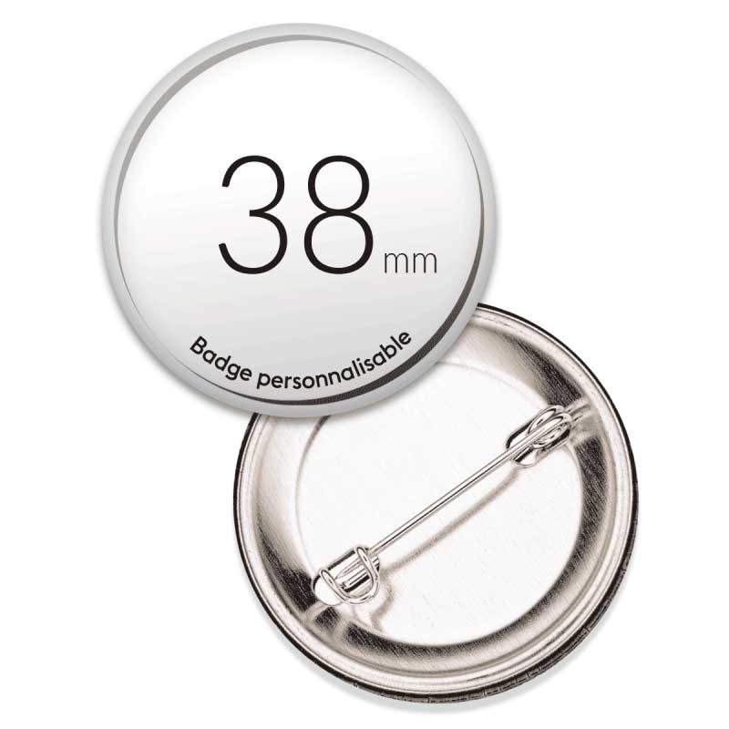 Badge à épingle - Cletche - 38mm/58mm/77mm - FiftyFête