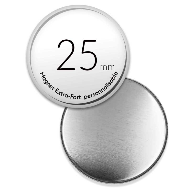 Magnet personnalisé de 25mm