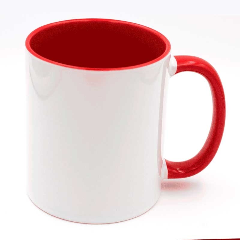 Mug à personnaliser rouge Mug à personnaliser rouge