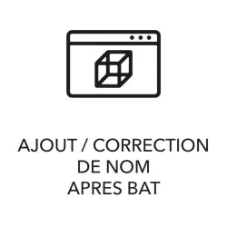 Ajout de nom ou corrections après BAT